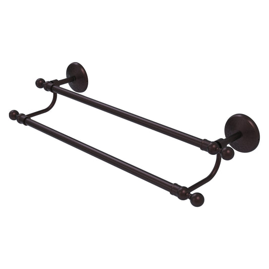 Allied Brass Monte Carlo MC-72/18 18" x 21" Antique Bronze Solid Brass Towel Bar