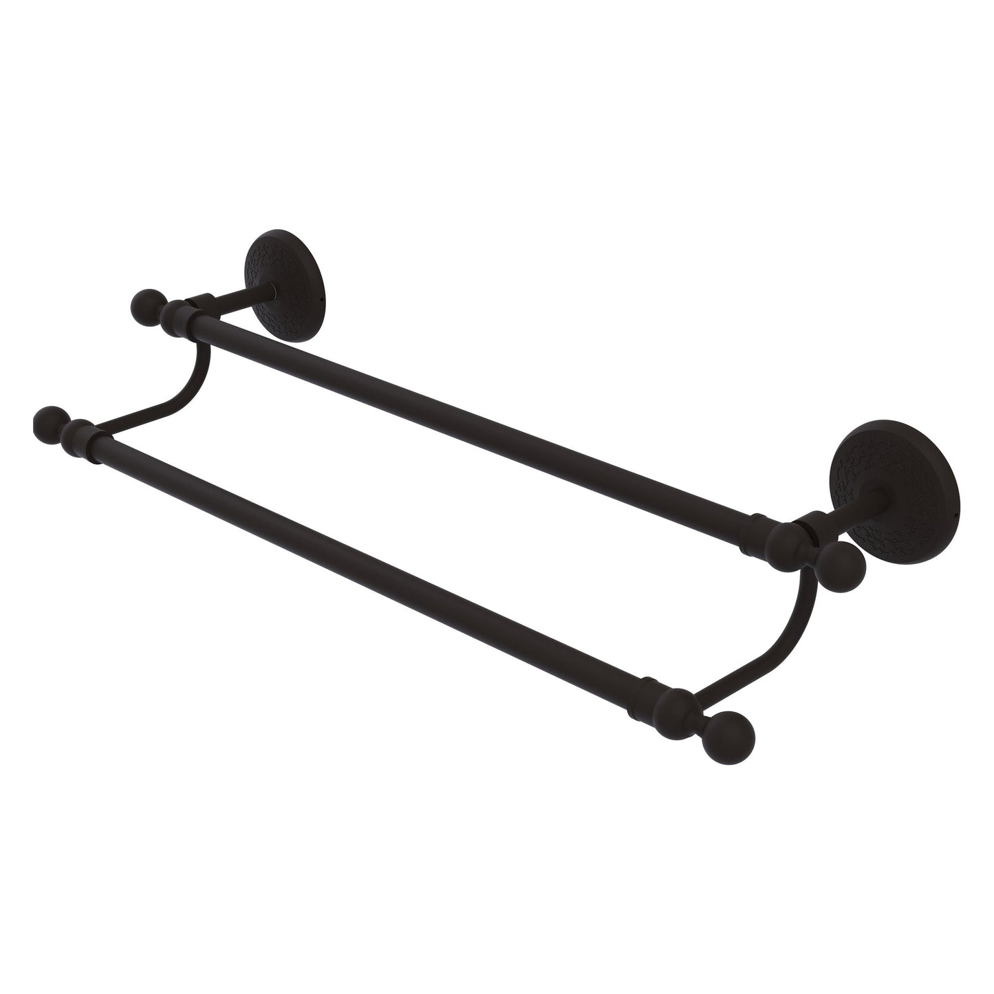 Allied Brass Monte Carlo MC-72/18 18" x 21" Oil Rubbed Bronze Solid Brass Towel Bar