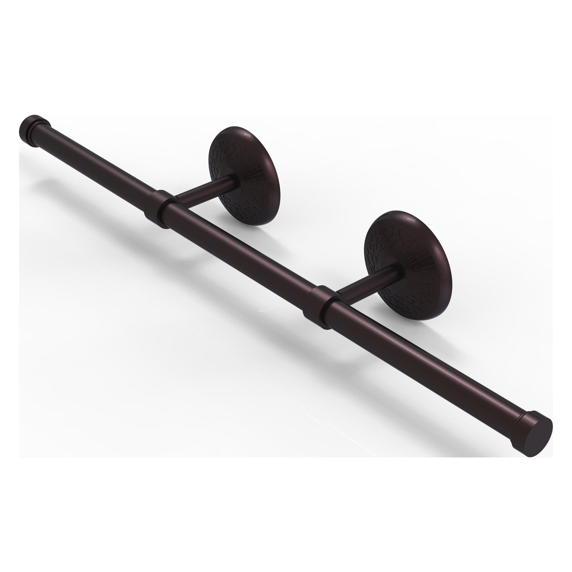 Allied Brass Monte Carlo MC-GT-3 21.4" x 3.6" Antique Bronze Solid Brass Wall-Mounted Horizontal Guest Towel Holder