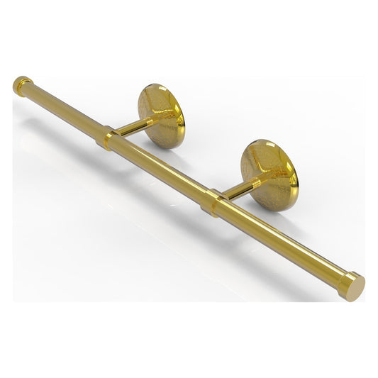 Allied Brass Monte Carlo MC-GT-3 21.4" x 3.6" Polished Brass Solid Brass Wall-Mounted Horizontal Guest Towel Holder