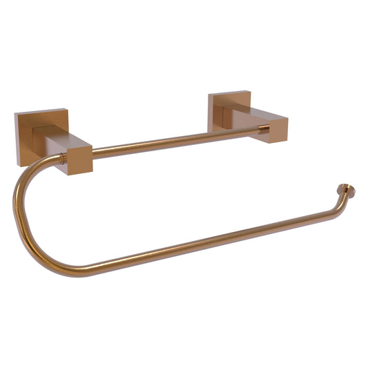 Allied Brass Montero 14.1" x 4.8" Brushed Bronze Solid Brass Wall-Mounted Paper Towel Holder
