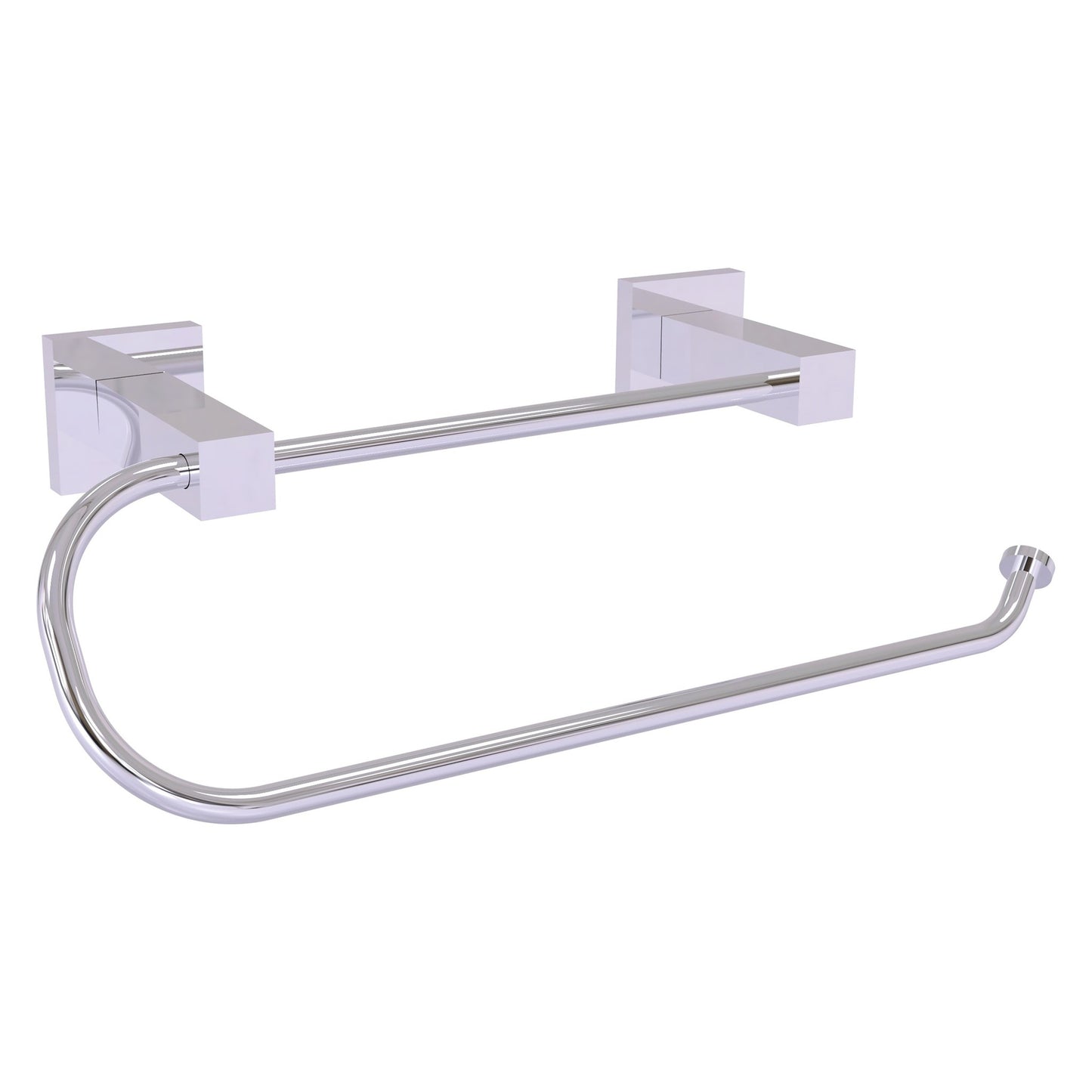 Allied Brass Montero 14.1" x 4.8" Polished Chrome Solid Brass Wall-Mounted Paper Towel Holder