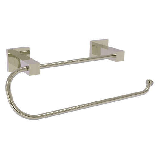 Allied Brass Montero 14.1" x 4.8" Polished Nickel Solid Brass Wall-Mounted Paper Towel Holder