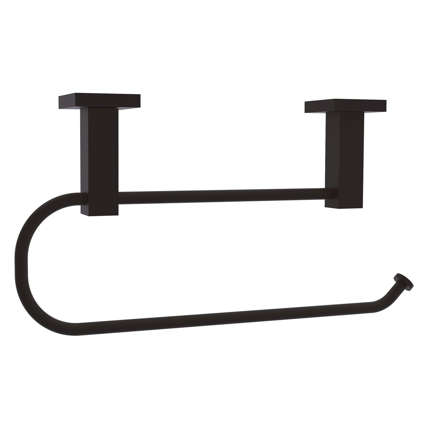 Allied Brass Montero 14.1" x 7.4" Oil Rubbed Bronze Solid Brass Under Cabinet Paper Towel Holder