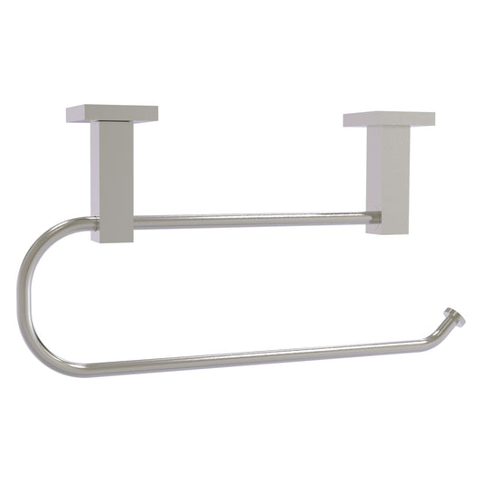 Allied Brass Montero 14.1" x 7.4" Satin Nickel Solid Brass Under Cabinet Paper Towel Holder