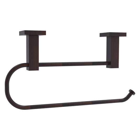 Allied Brass Montero 14.1" x 7.4" Venetian Bronze Solid Brass Under Cabinet Paper Towel Holder