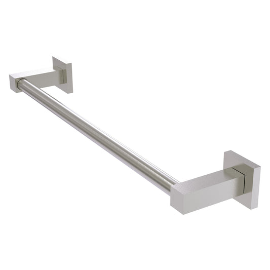 Allied Brass Montero 19.7" x 3.7" Satin Nickel Solid Brass Contemporary Towel Bar