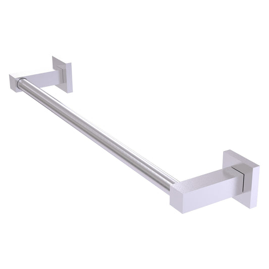 Allied Brass Montero 25.7" x 3.7" Satin Chrome Solid Brass Contemporary Towel Bar