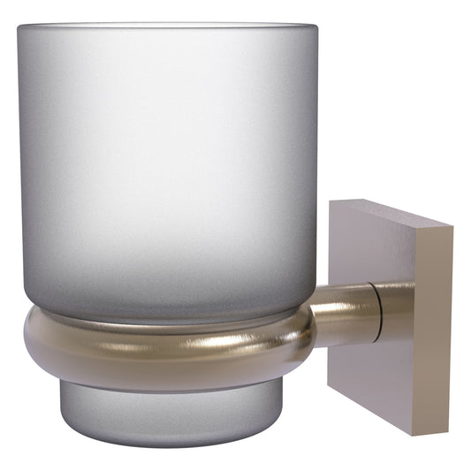Allied Brass Montero 2.75" x 3.8" Antique Pewter Solid Brass Wall-Mounted Tumbler Holder