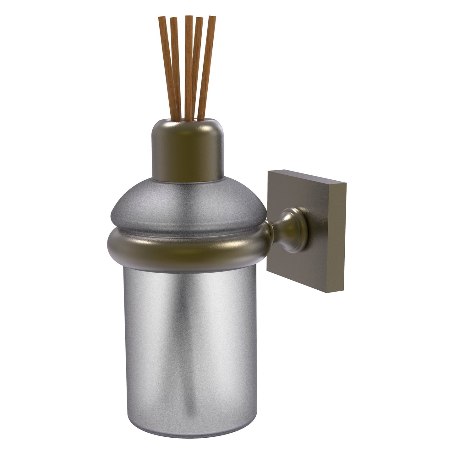 Allied Brass Montero 2.858" x 4.65" Antique Brass Solid Brass Wall-Mounted Scent Stick Holder