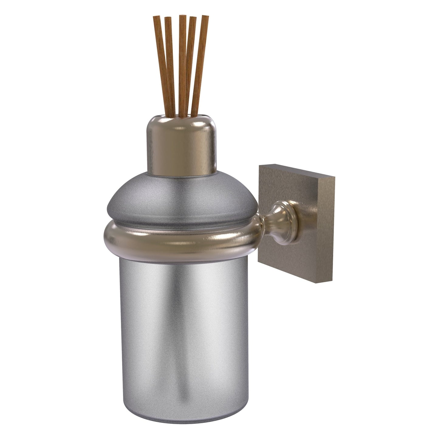 Allied Brass Montero 2.858" x 4.65" Antique Pewter Solid Brass Wall-Mounted Scent Stick Holder