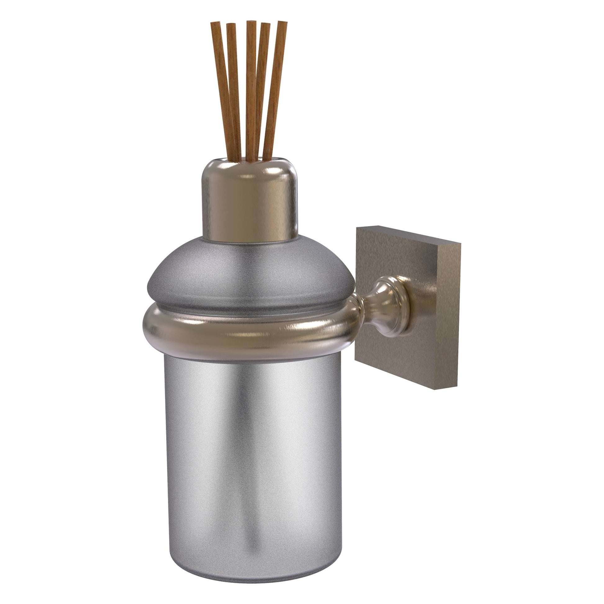 Allied Brass Montero 2.858" x 4.65" Antique Pewter Solid Brass Wall-Mounted Scent Stick Holder
