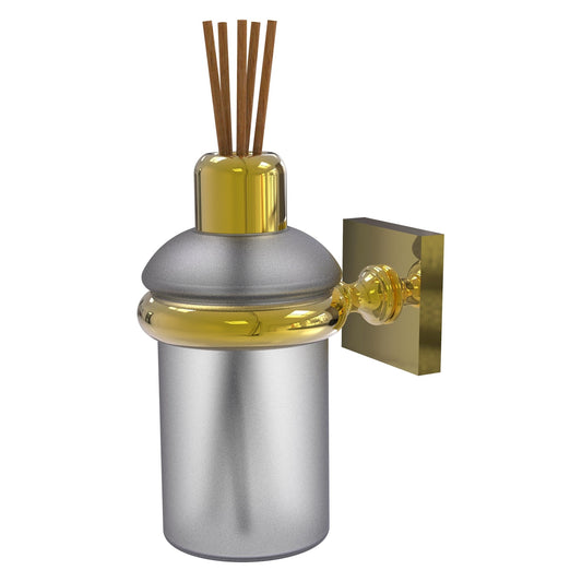Allied Brass Montero 2.858" x 4.65" Polished Brass Solid Brass Wall-Mounted Scent Stick Holder