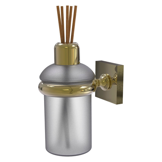 Allied Brass Montero 2.858" x 4.65" Unlacquered Brass Solid Brass Wall-Mounted Scent Stick Holder