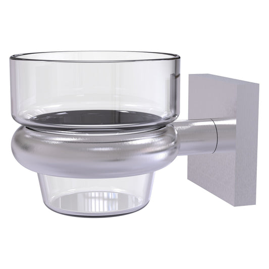 Allied Brass Montero 3" x 3.8" Satin Chrome Solid Brass Wall-Mounted Votive Candle Holder