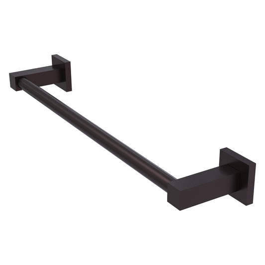 Allied Brass Montero 31.7" x 3.7" Antique Bronze Solid Brass Contemporary Towel Bar