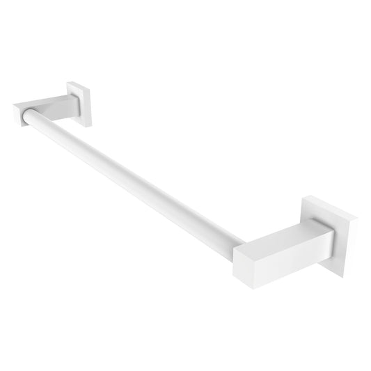 Allied Brass Montero 31.7" x 3.7" Matte White Solid Brass Contemporary Towel Bar
