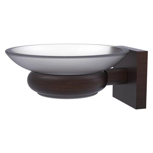 Allied Brass Montero 4" x 4.6" Venetian Bronze Solid Brass Wall-Mounted Soap Dish