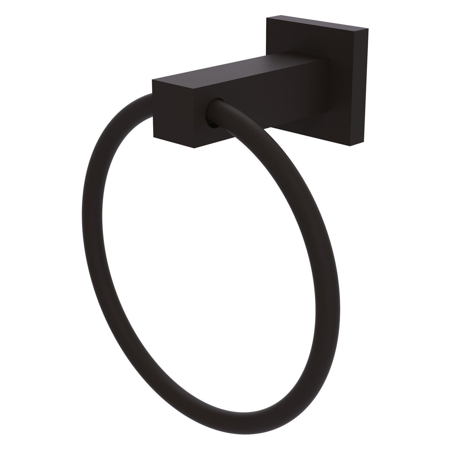 Allied Brass Montero 6" x 3.7" Oil Rubbed Bronze Solid Brass Towel Ring