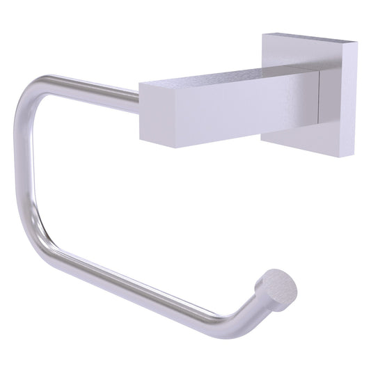 Allied Brass Montero 7.8" x 3.7" Satin Chrome Solid Brass Euro-Style Toilet Tissue Holder