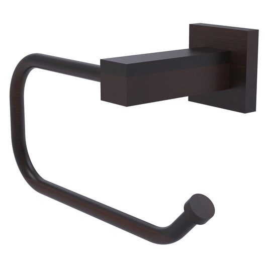 Allied Brass Montero 7.8" x 3.7" Venetian Bronze Solid Brass Euro-Style Toilet Tissue Holder