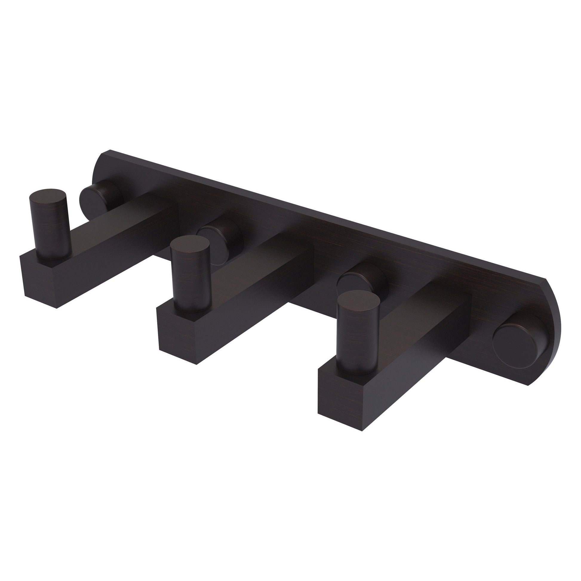 Allied Brass Montero 8" x 2.8" Venetian Bronze Solid Brass 2-Position Multi Hook