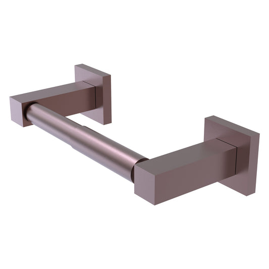 Allied Brass Montero 9.8" x 3.7" Antique Copper Solid Brass Contemporary Two-Post Toilet Tissue Holder