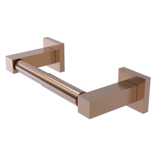Allied Brass Montero 9.8" x 3.7" Brushed Bronze Solid Brass Contemporary Two-Post Toilet Tissue Holder