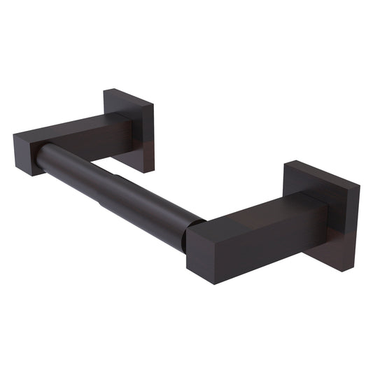 Allied Brass Montero 9.8" x 3.7" Venetian Bronze Solid Brass Contemporary Two-Post Toilet Tissue Holder