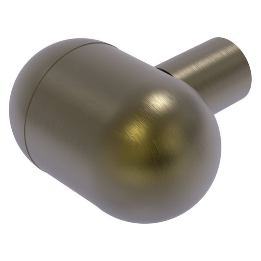 Allied Brass O-10 1.25" x 1.25" Antique Brass Solid Brass Cabinet Knob