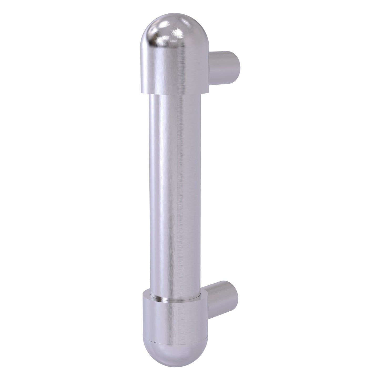 Allied Brass O-30 3" x 1" Satin Chrome Solid Brass Cabinet Pull