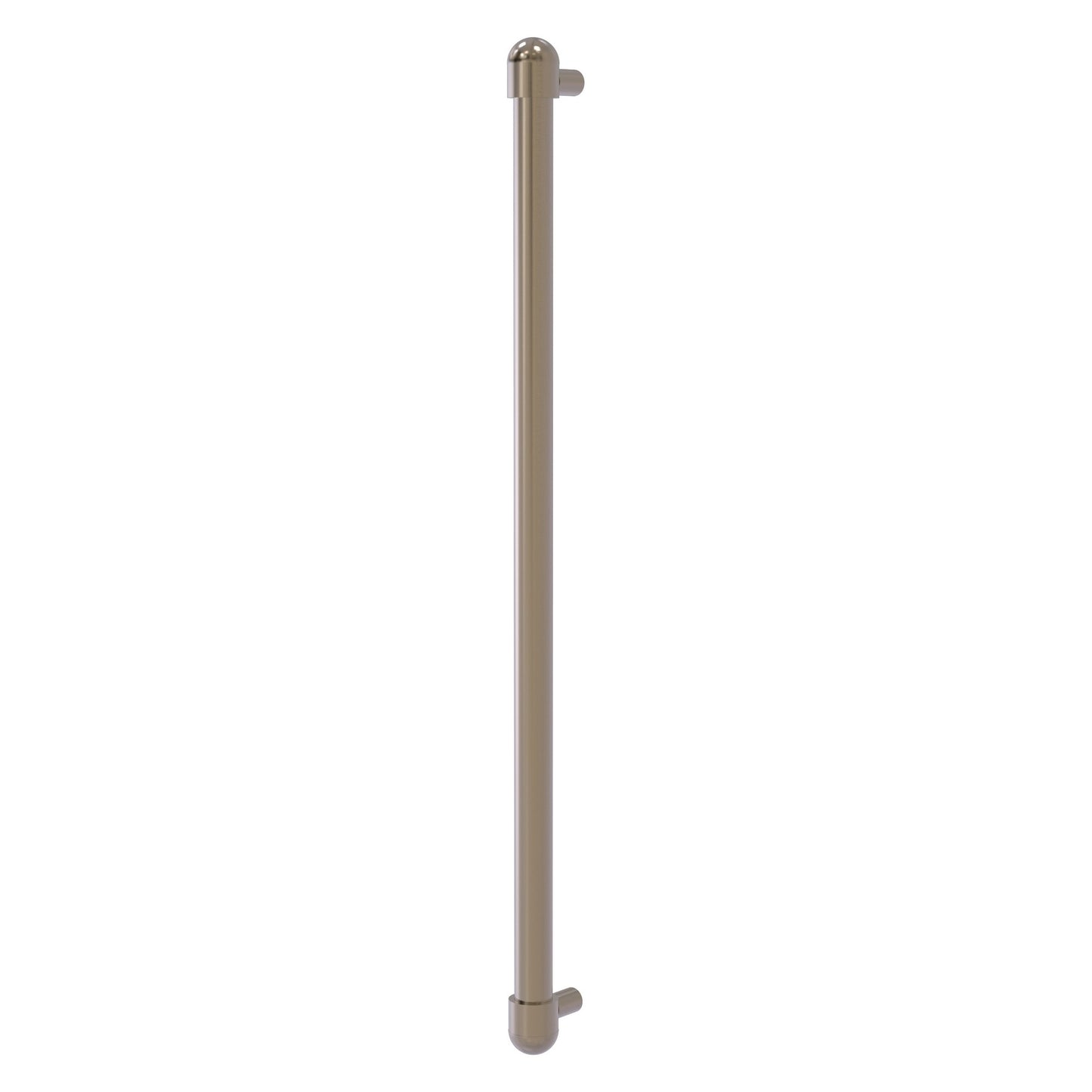Allied Brass O-30-RP 18" x 1" Antique Pewter Solid Brass Refrigerator Pull