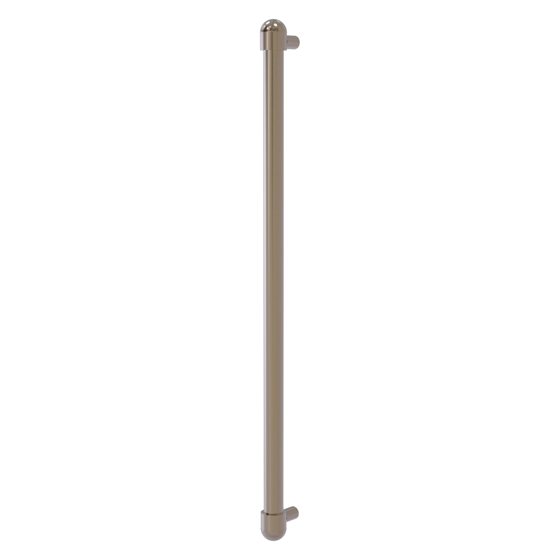 Allied Brass O-30-RP 18" x 1" Antique Pewter Solid Brass Refrigerator Pull