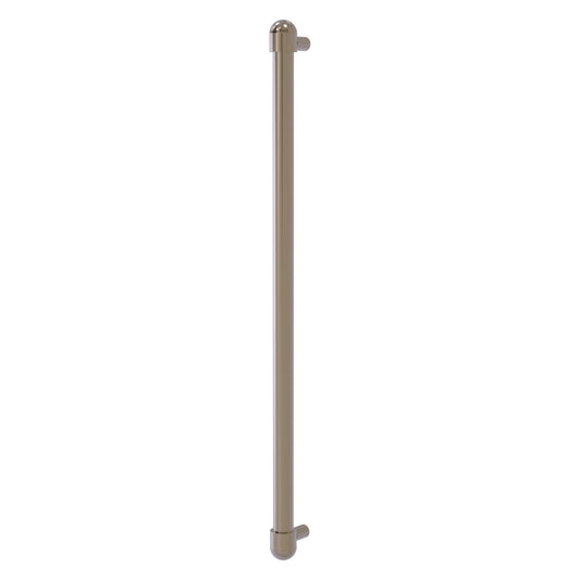 Allied Brass O-30-RP 18" x 1" Antique Pewter Solid Brass Refrigerator Pull