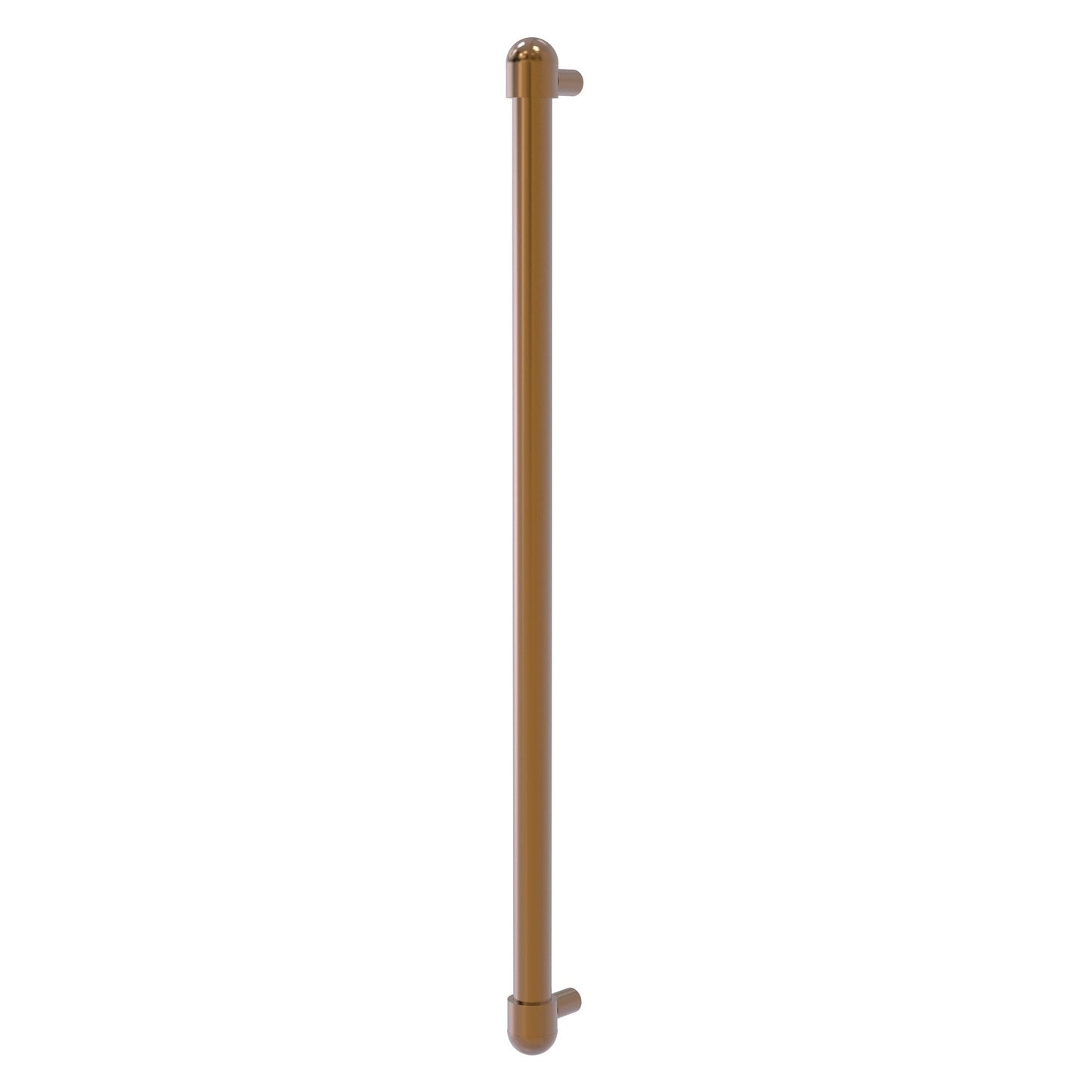 Allied Brass O-30-RP 18" x 1" Brushed Bronze Solid Brass Refrigerator Pull