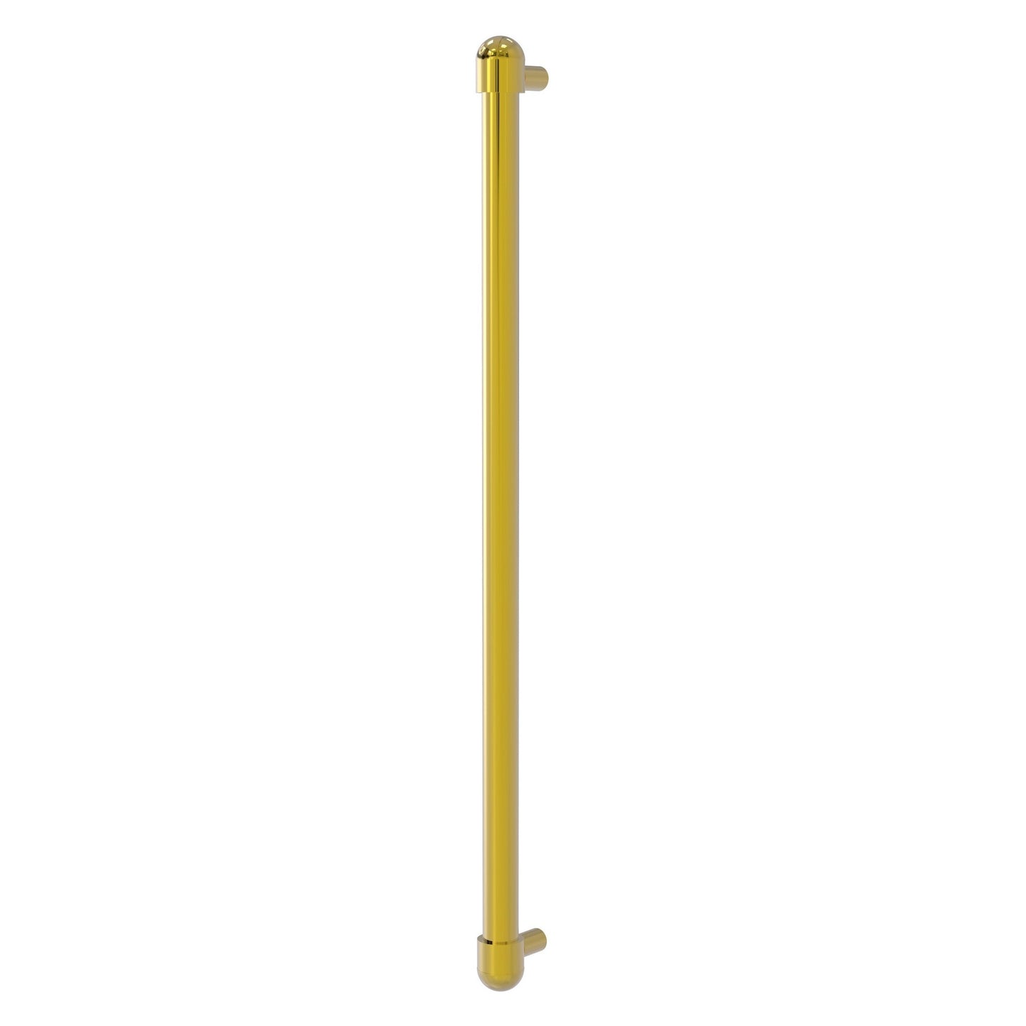 Allied Brass O-30-RP 18" x 1" Polished Brass Solid Brass Refrigerator Pull