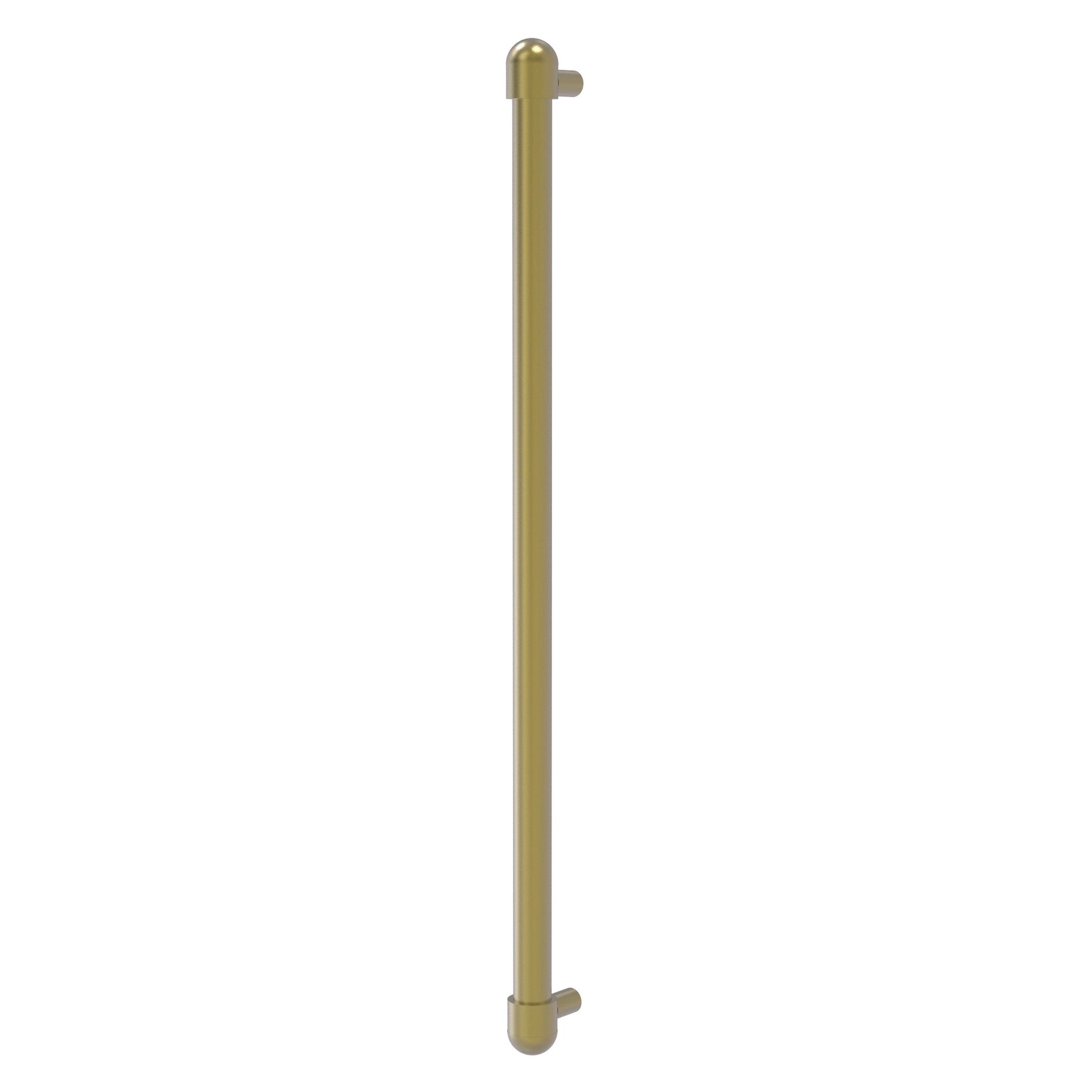 Allied Brass O-30-RP 18" x 1" Satin Brass Solid Brass Refrigerator Pull