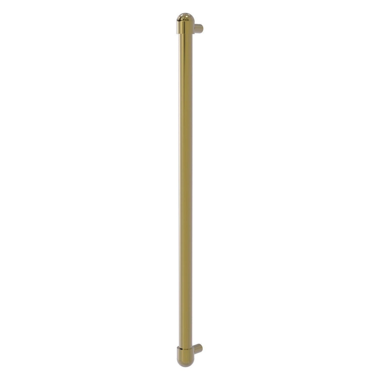 Allied Brass O-30-RP 18" x 1" Unlacquered Brass Solid Brass Refrigerator Pull