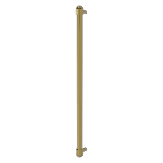 Allied Brass O-30-RP 18" x 1" Unlacquered Brass Solid Brass Refrigerator Pull