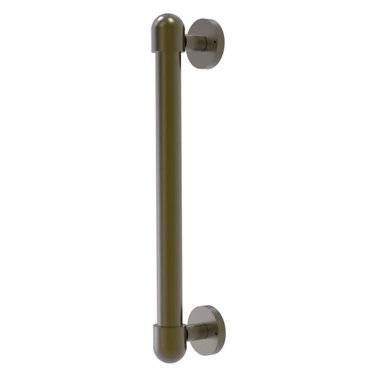 Allied Brass O-40 8" x 1" Antique Brass Solid Brass Door Pull