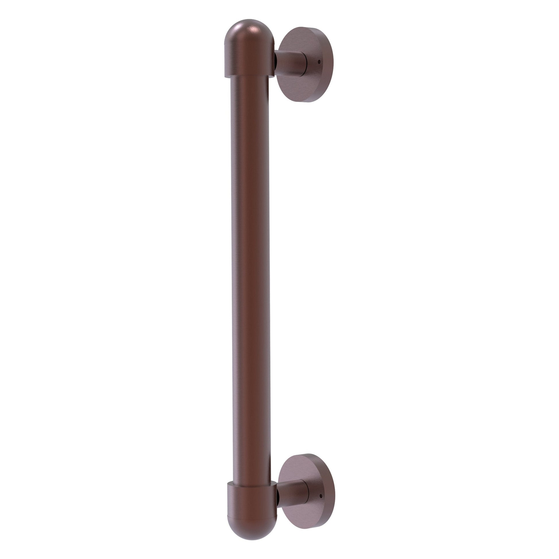 Allied Brass O-40 8" x 1" Antique Copper Solid Brass Door Pull