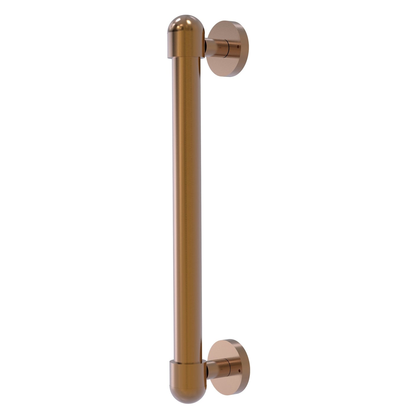 Allied Brass O-40 8" x 1" Brushed Bronze Solid Brass Door Pull
