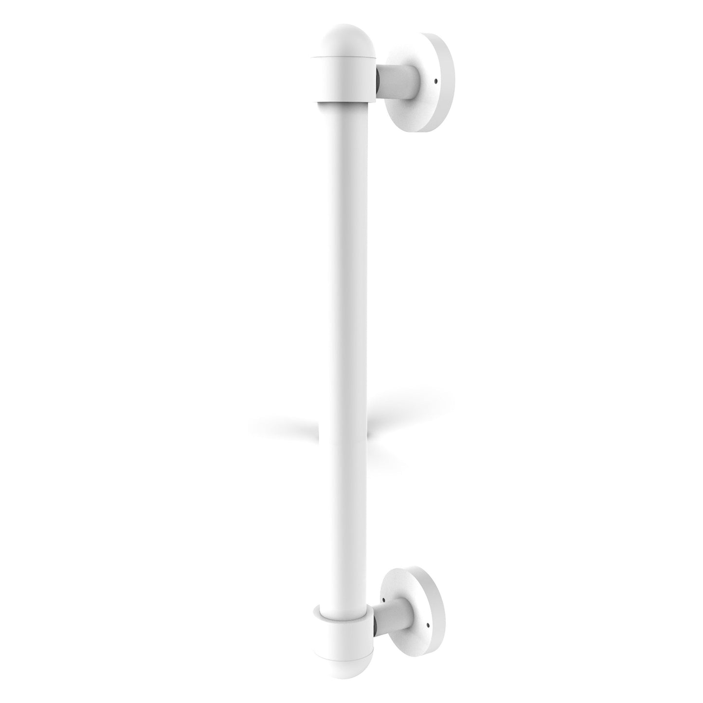 Allied Brass O-40 8" x 1" Matte White Solid Brass Door Pull