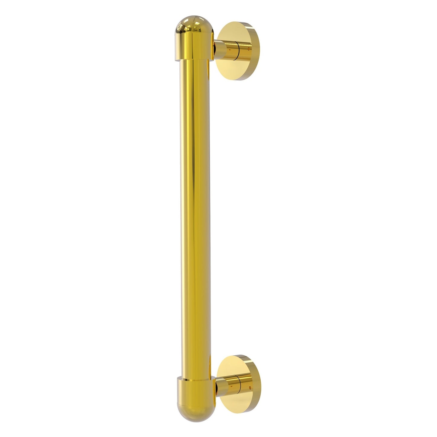 Allied Brass O-40 8" x 1" Polished Brass Solid Brass Door Pull