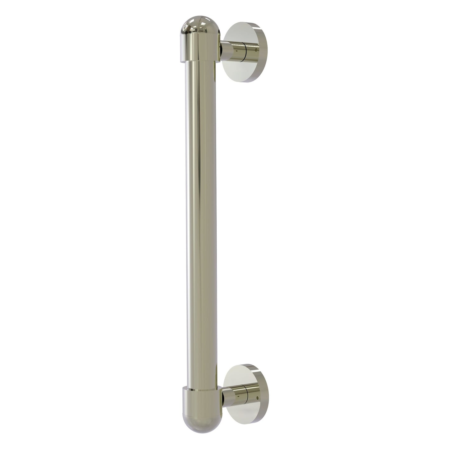 Allied Brass O-40 8" x 1" Polished Nickel Solid Brass Door Pull