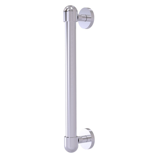 Allied Brass O-40 8" x 1" Satin Chrome Solid Brass Door Pull