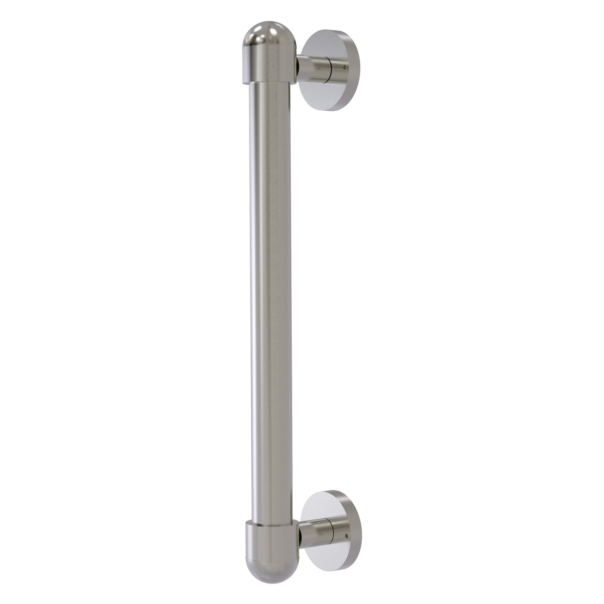 Allied Brass O-40 8" x 1" Satin Nickel Solid Brass Door Pull