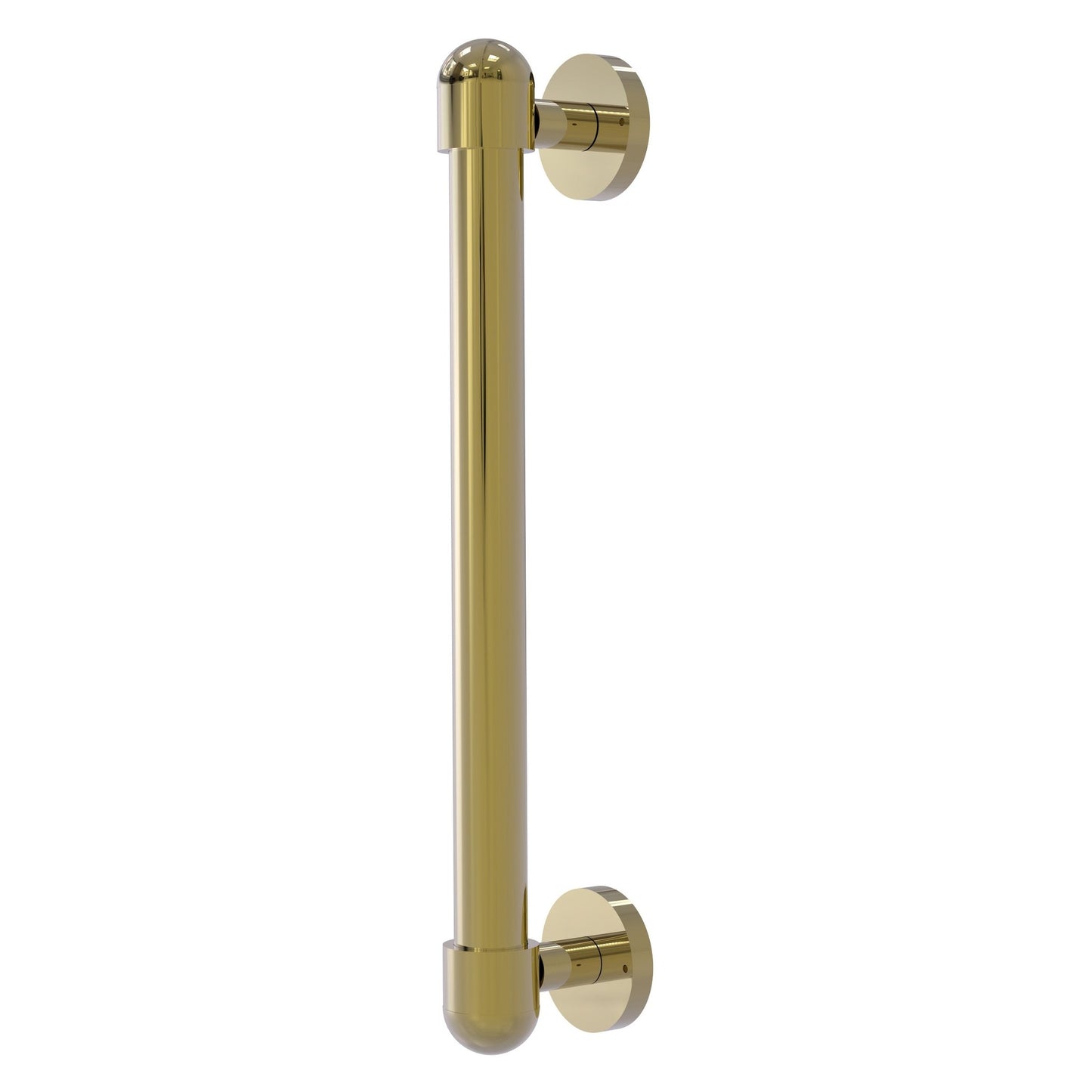 Allied Brass O-40 8" x 1" Unlacquered Brass Solid Brass Door Pull