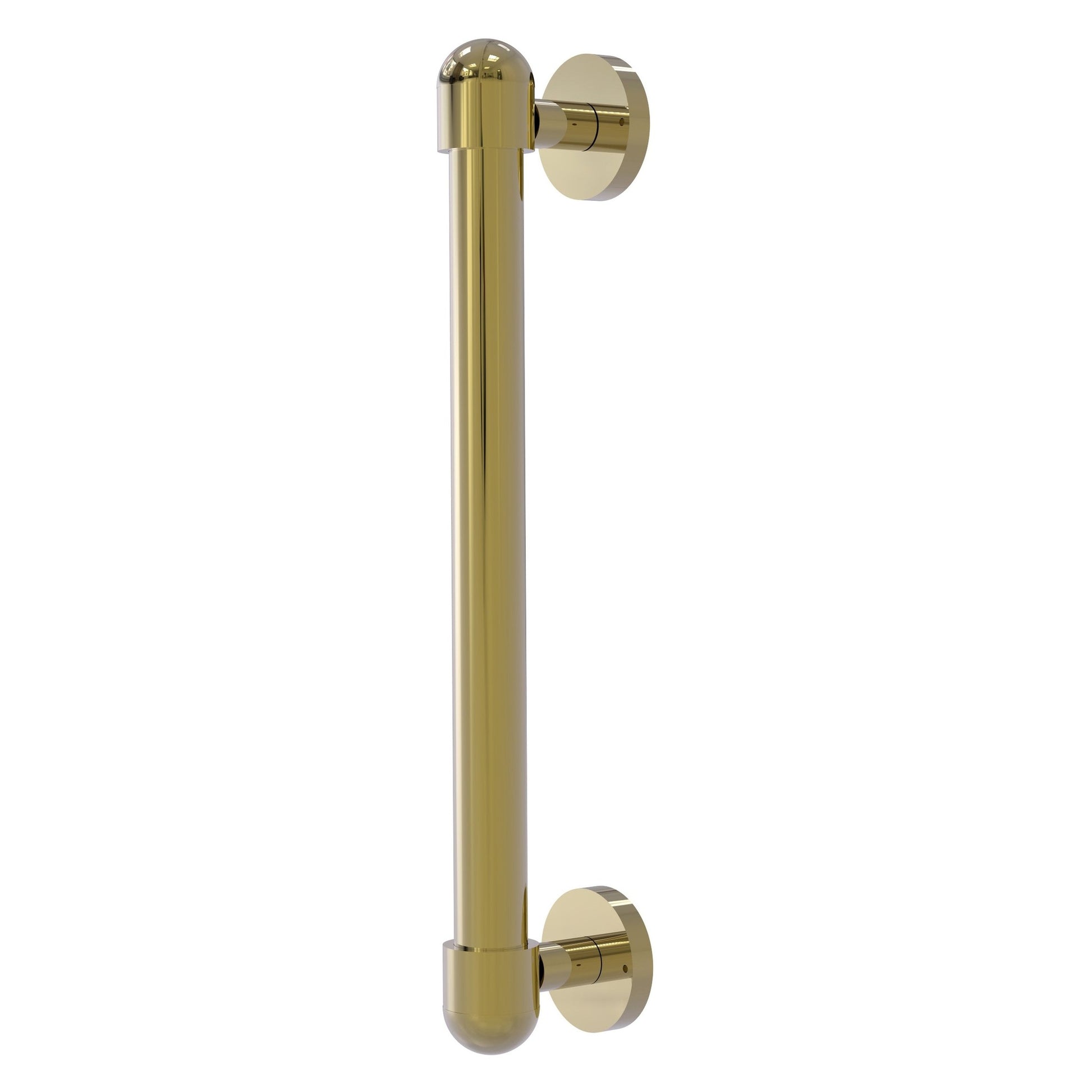 Allied Brass O-40 8" x 1" Unlacquered Brass Solid Brass Door Pull