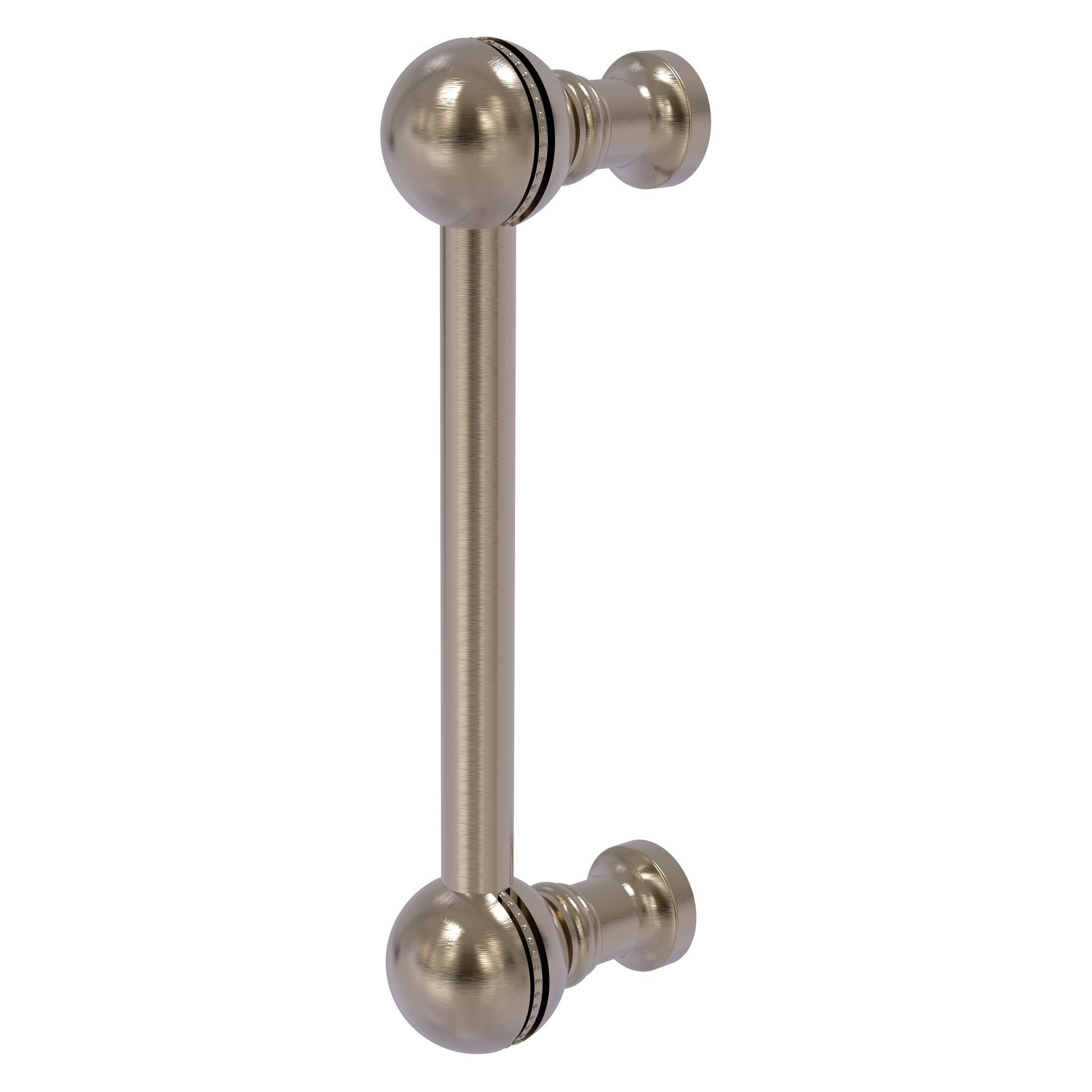 Allied Brass P-1/3 3" x 1" Antique Pewter Solid Brass Beaded Cabinet Pull